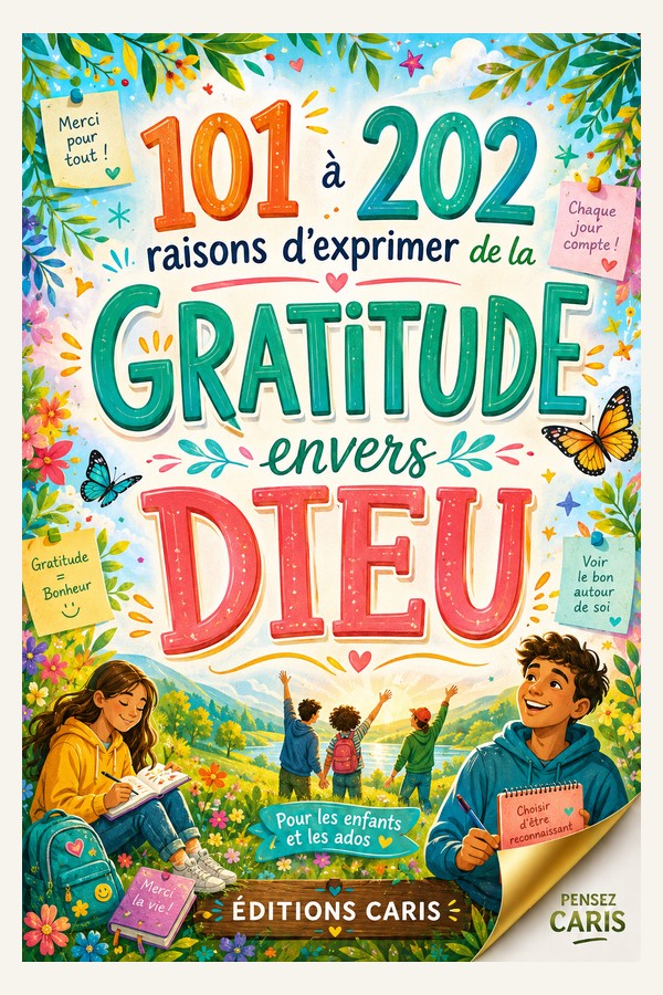 Couverture de 101 à 202 raisons d’exprimer de la gratitude envers Dieu