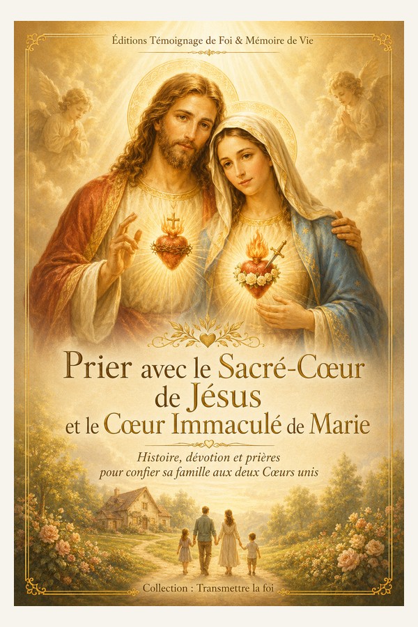 Couverture de Prier avec le Sacré-Cœur de Jésus et le Cœur Immaculé de Marie